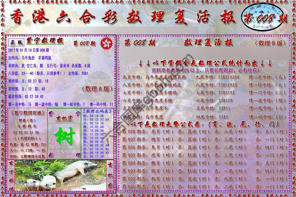 数理复活报