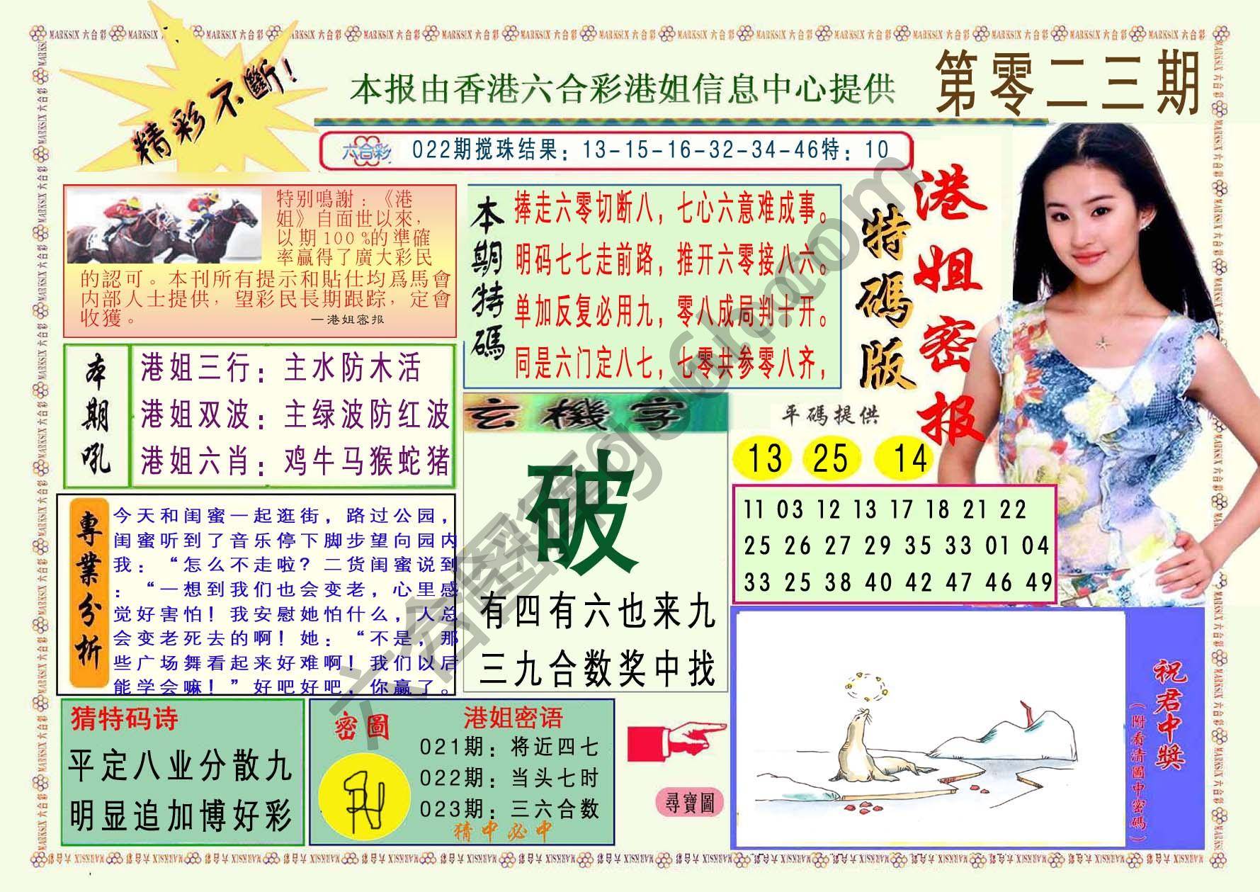 港姐密报