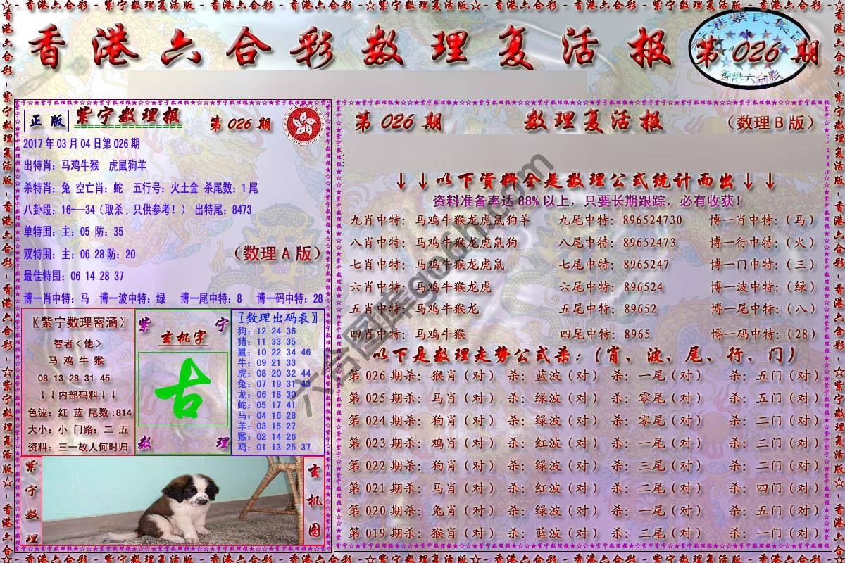 数理复活报
