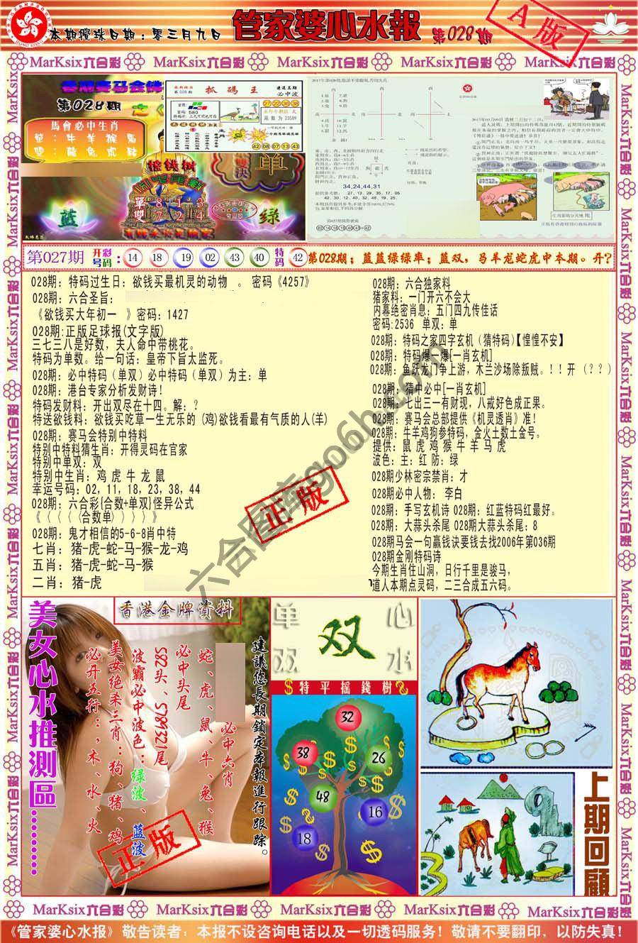 管家婆心水报