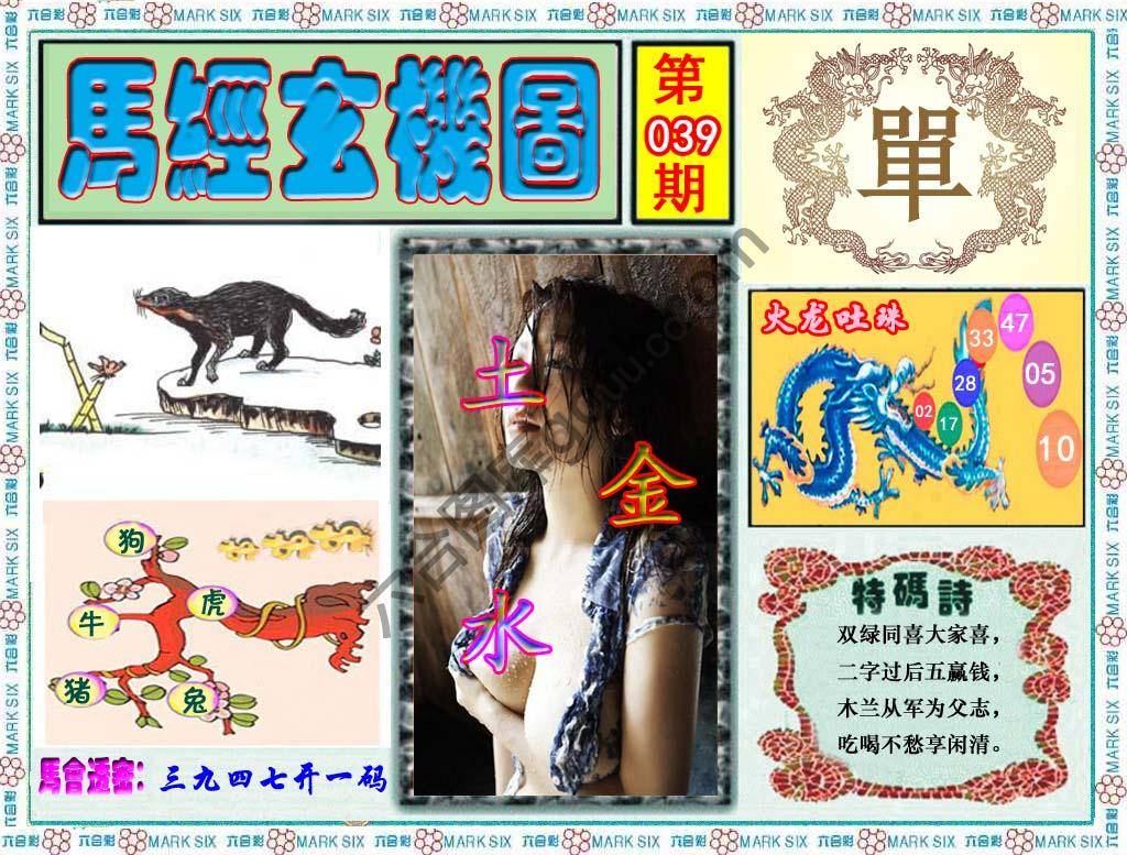 马经玄机图
