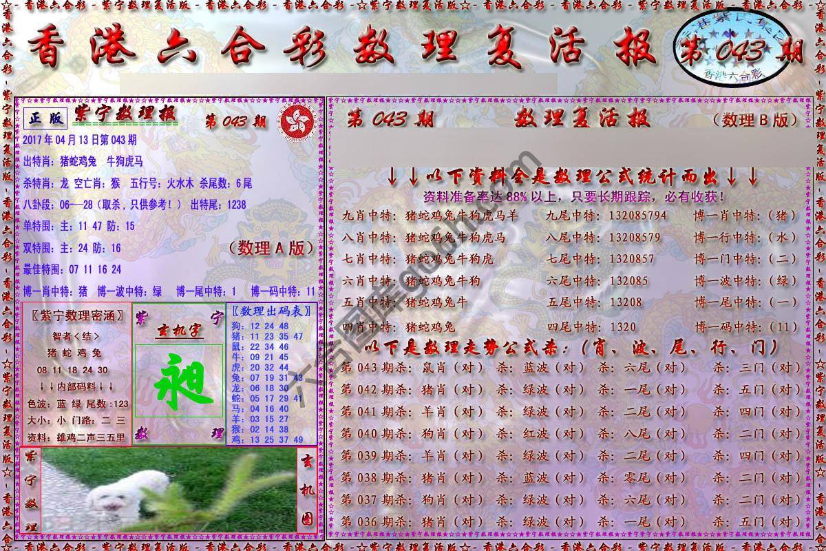 数理复活报