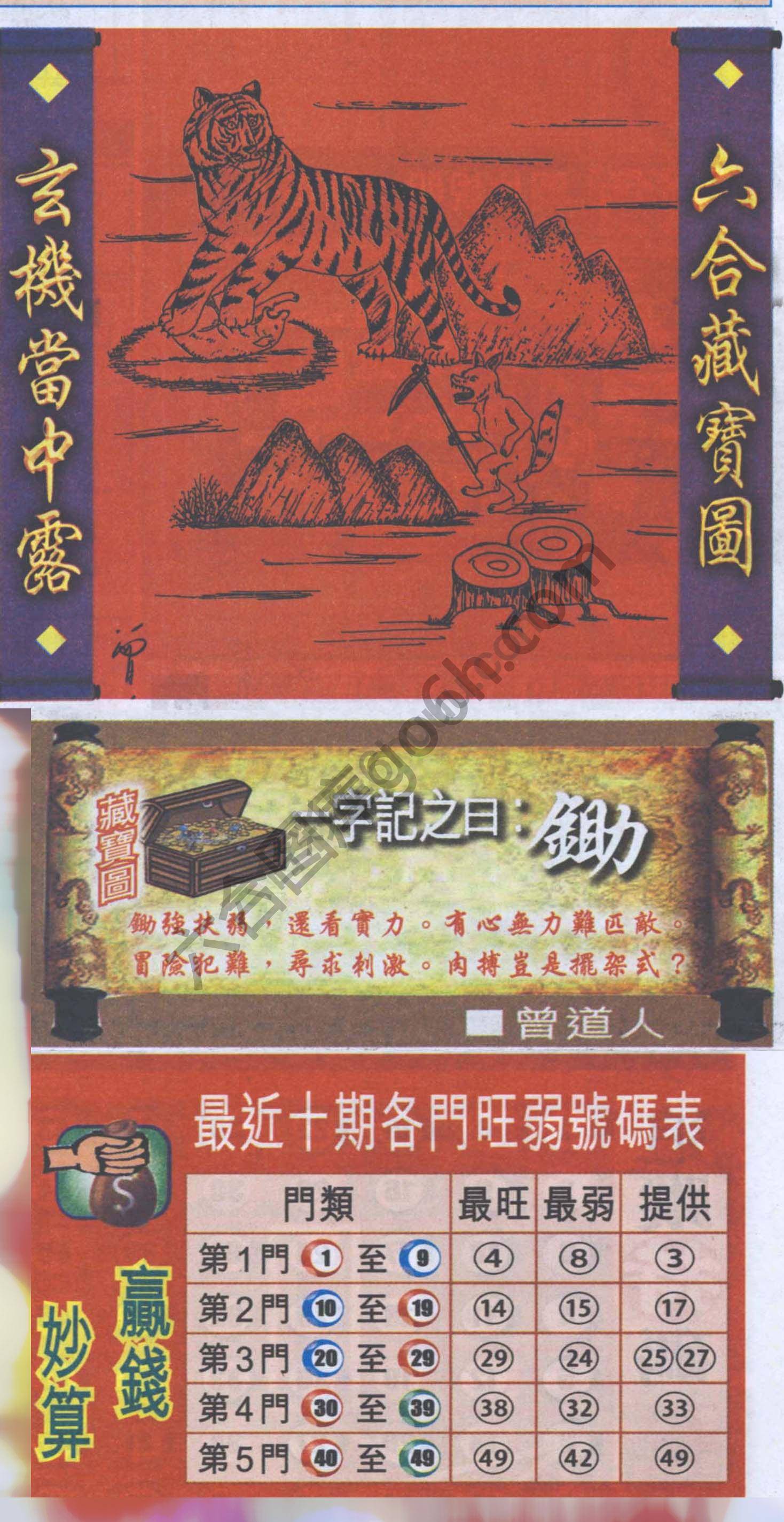高清跑狗图