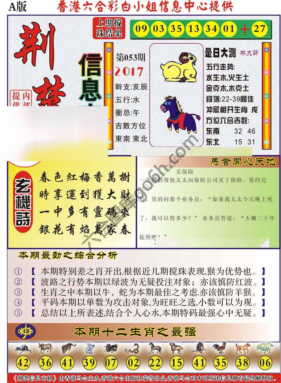 荆楚信息玄机