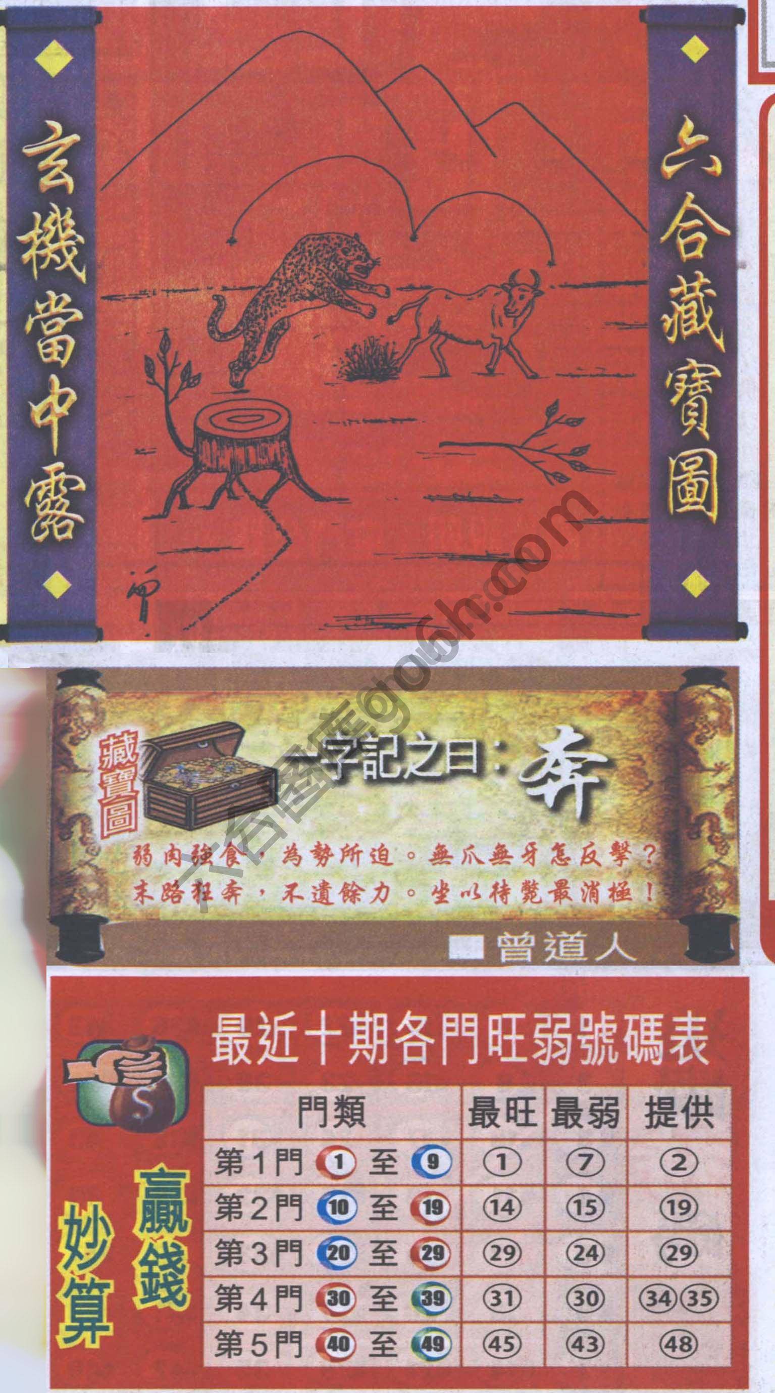 高清跑狗图