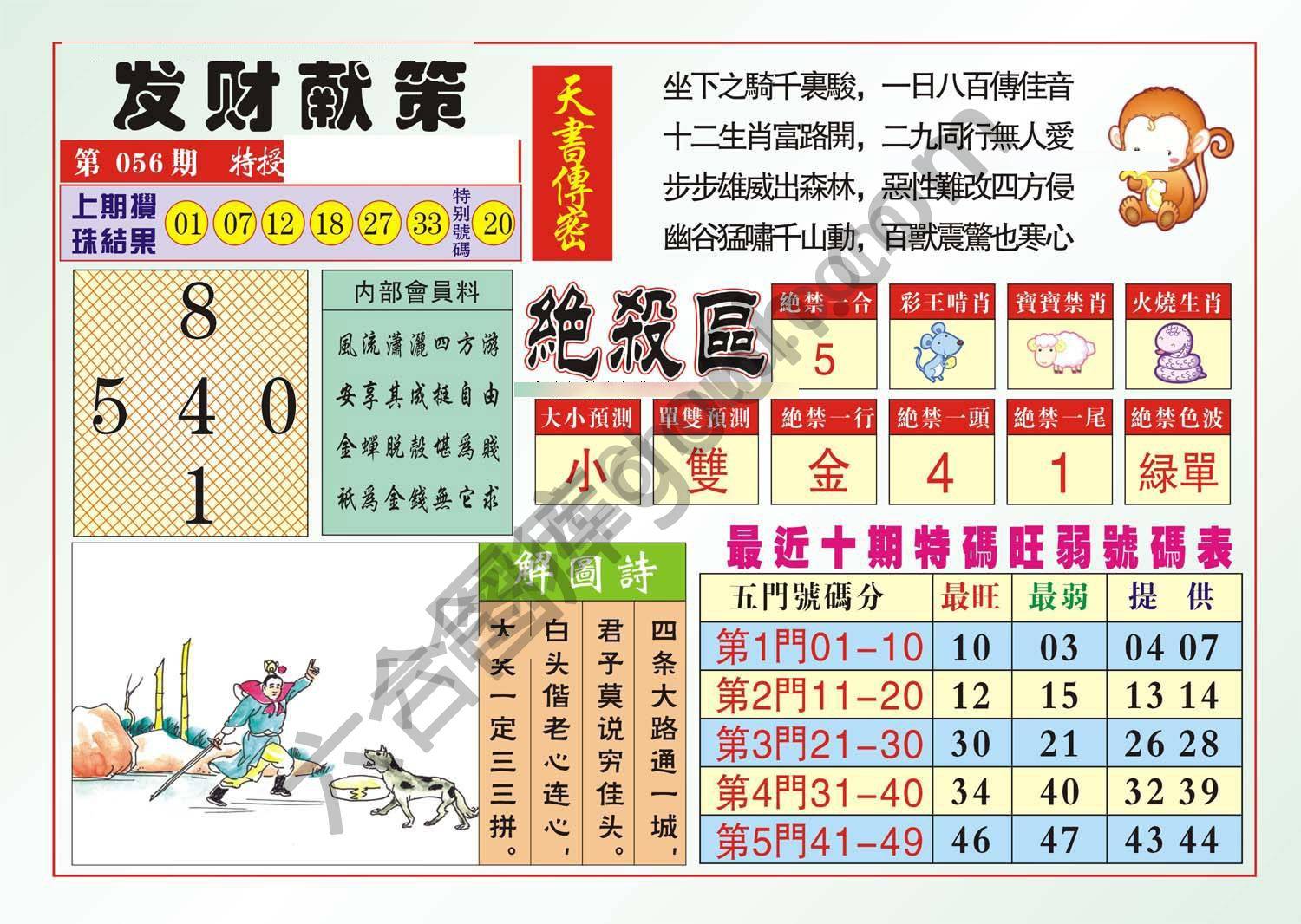 发财献策
