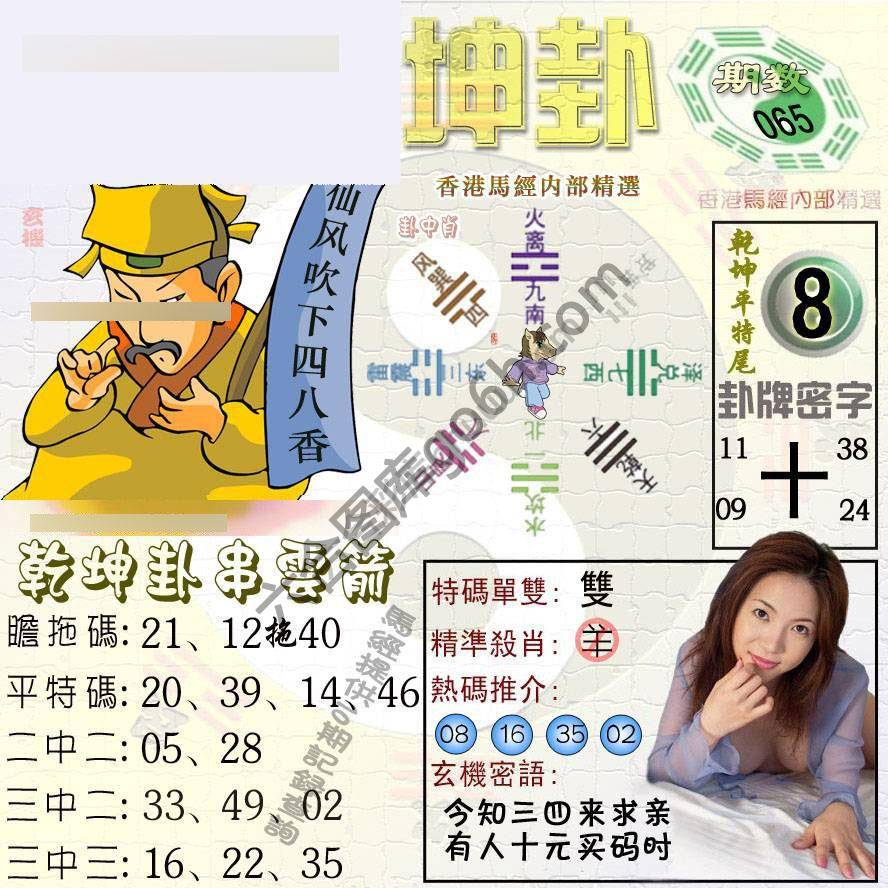平特乾坤卦