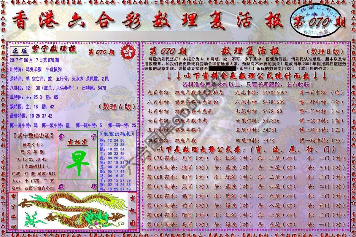数理复活报