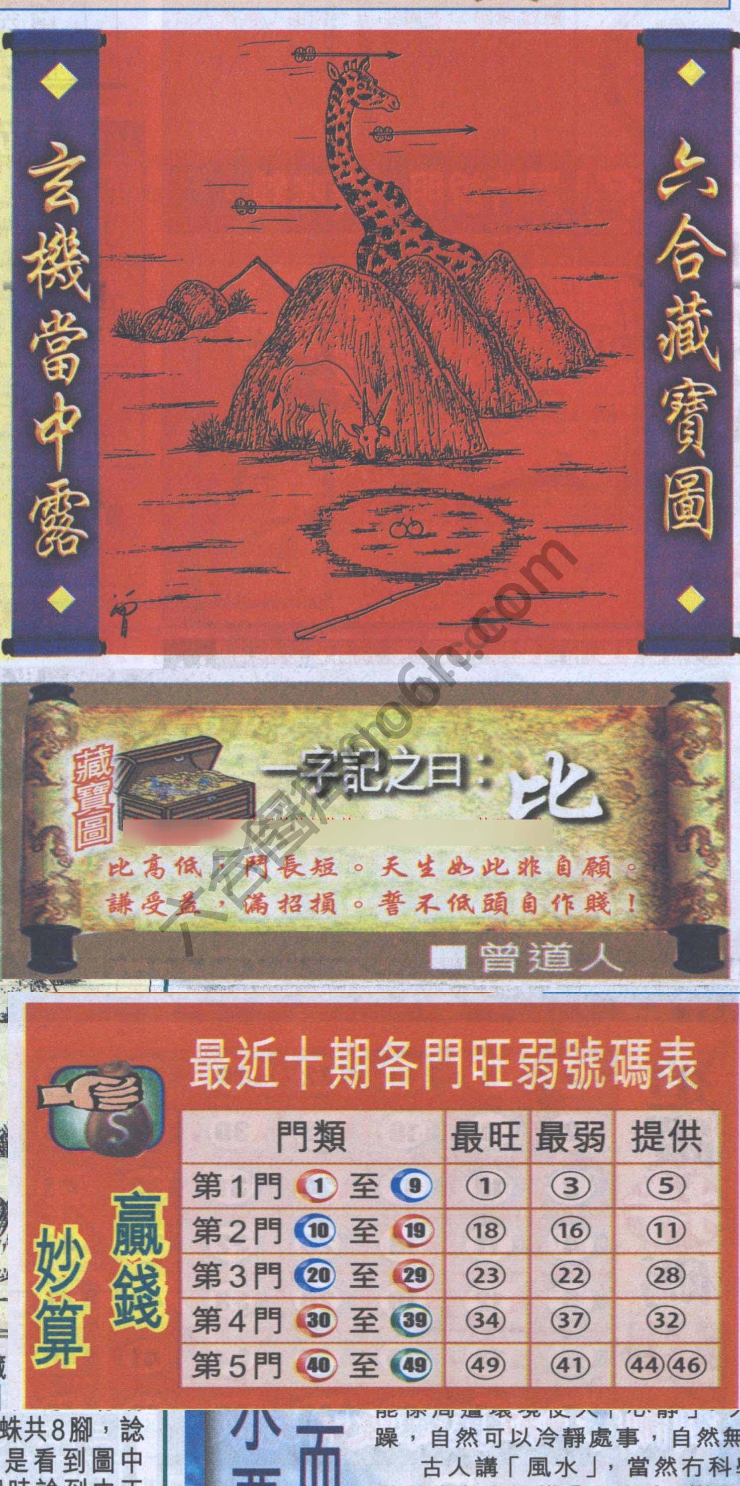 高清跑狗图