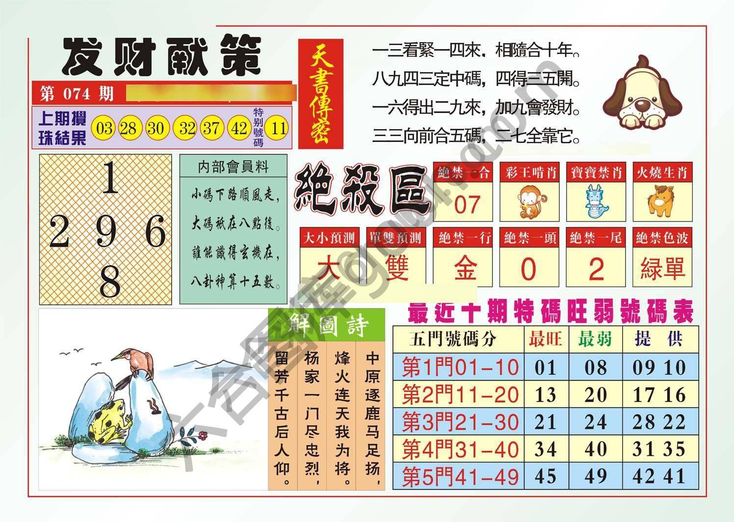 发财献策