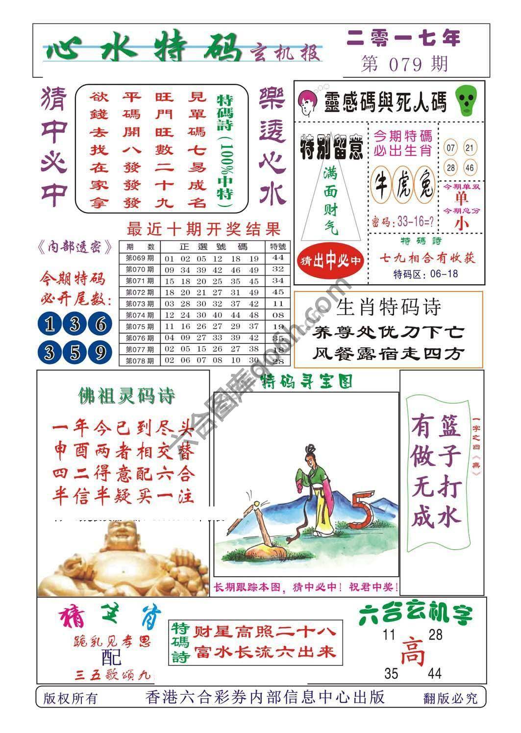 心水特码