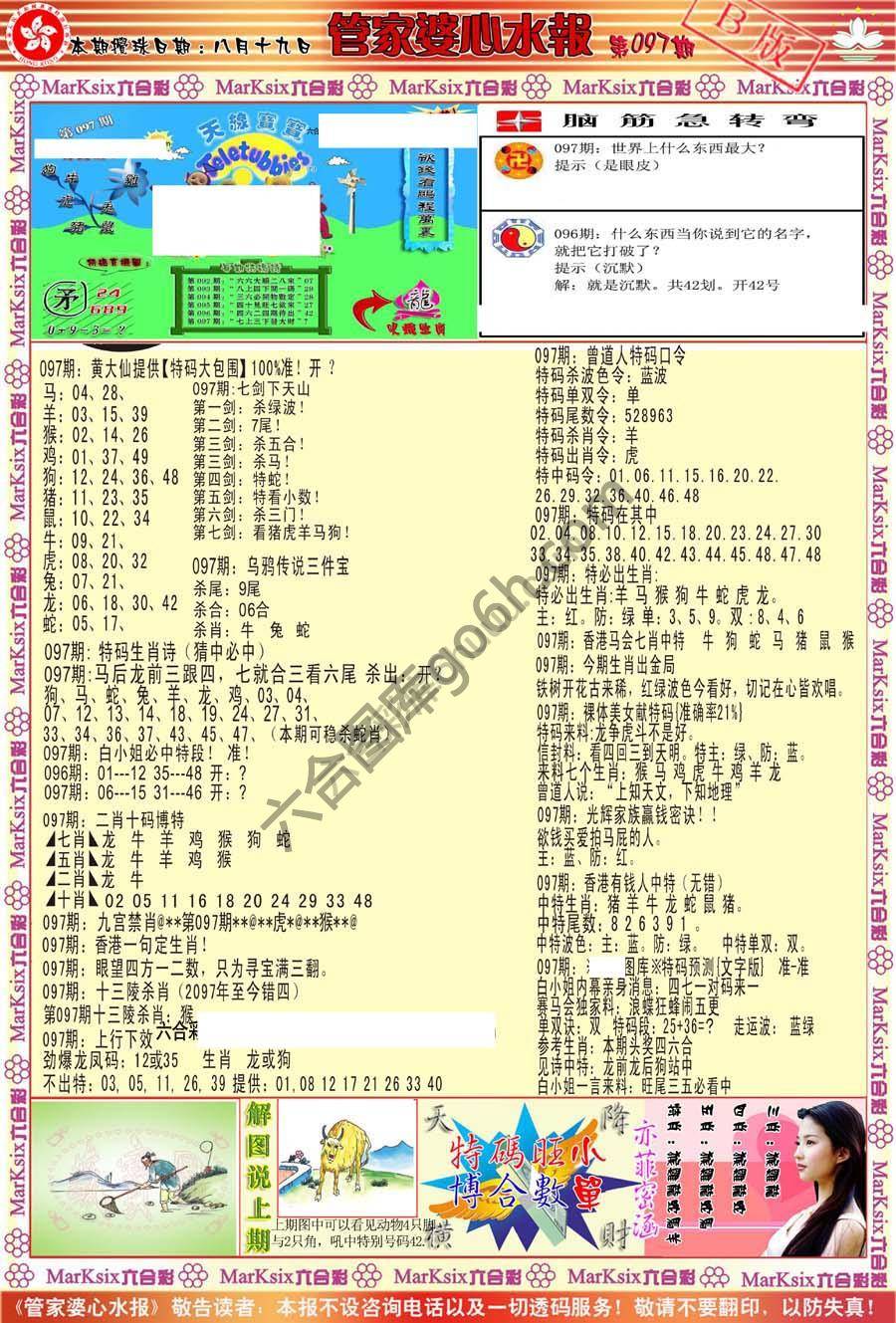 管家婆心水报