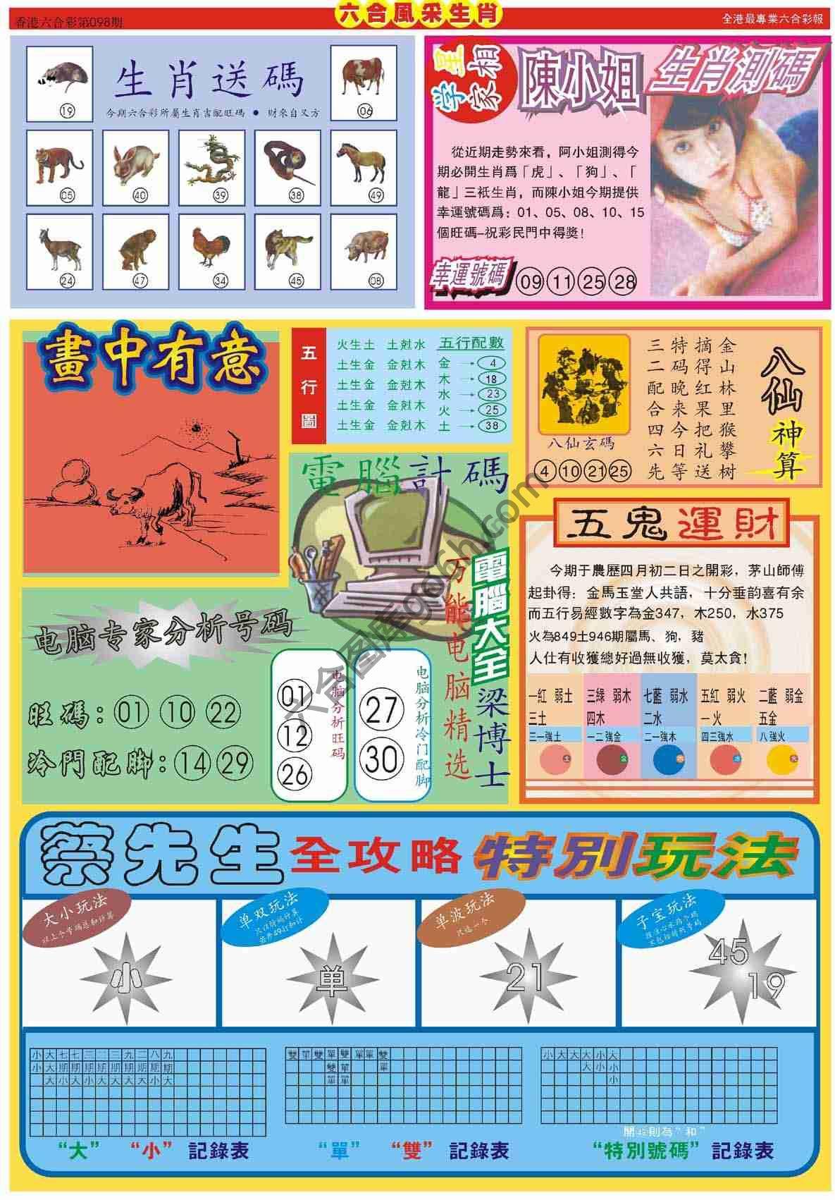六合风采生肖
