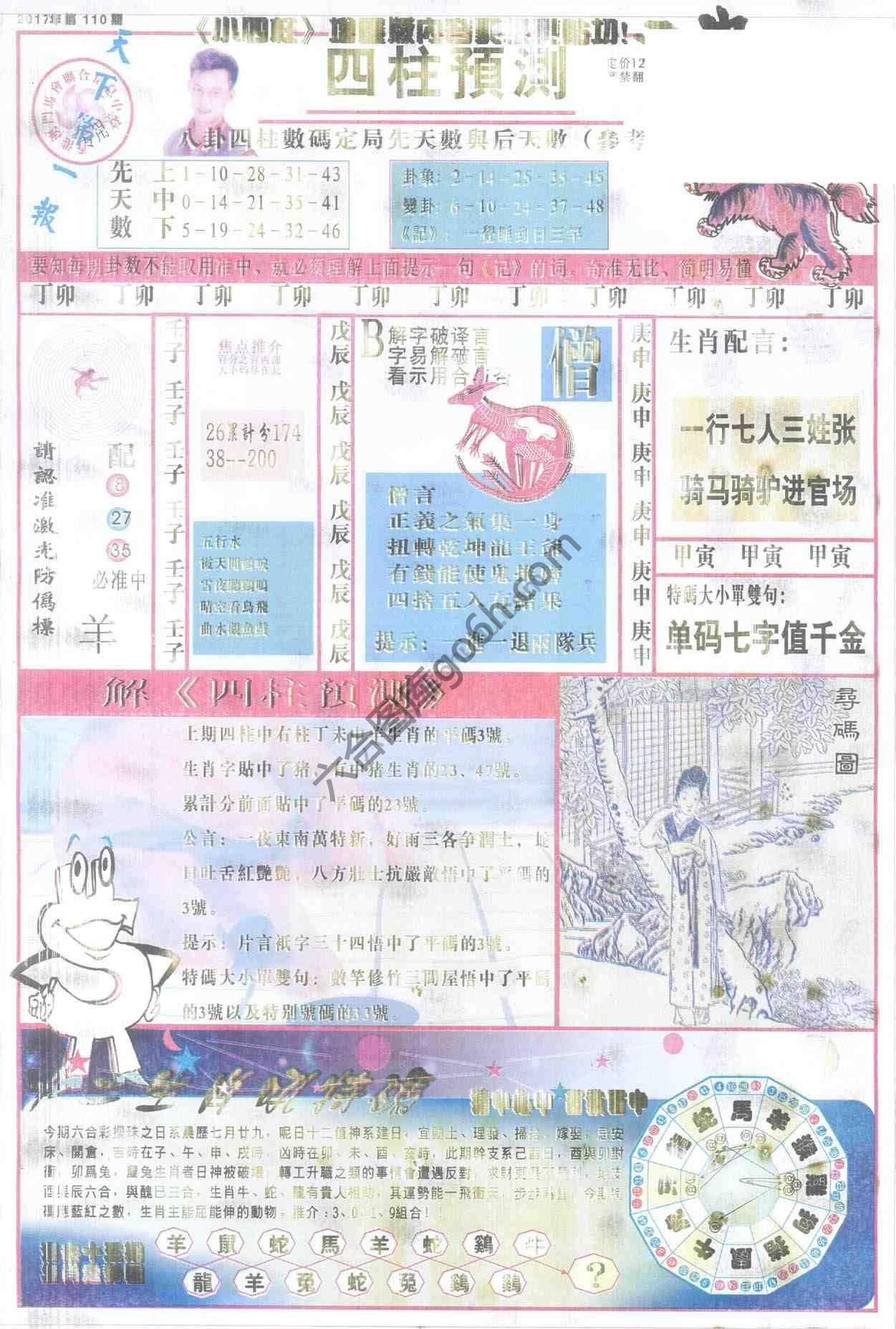 四柱预测