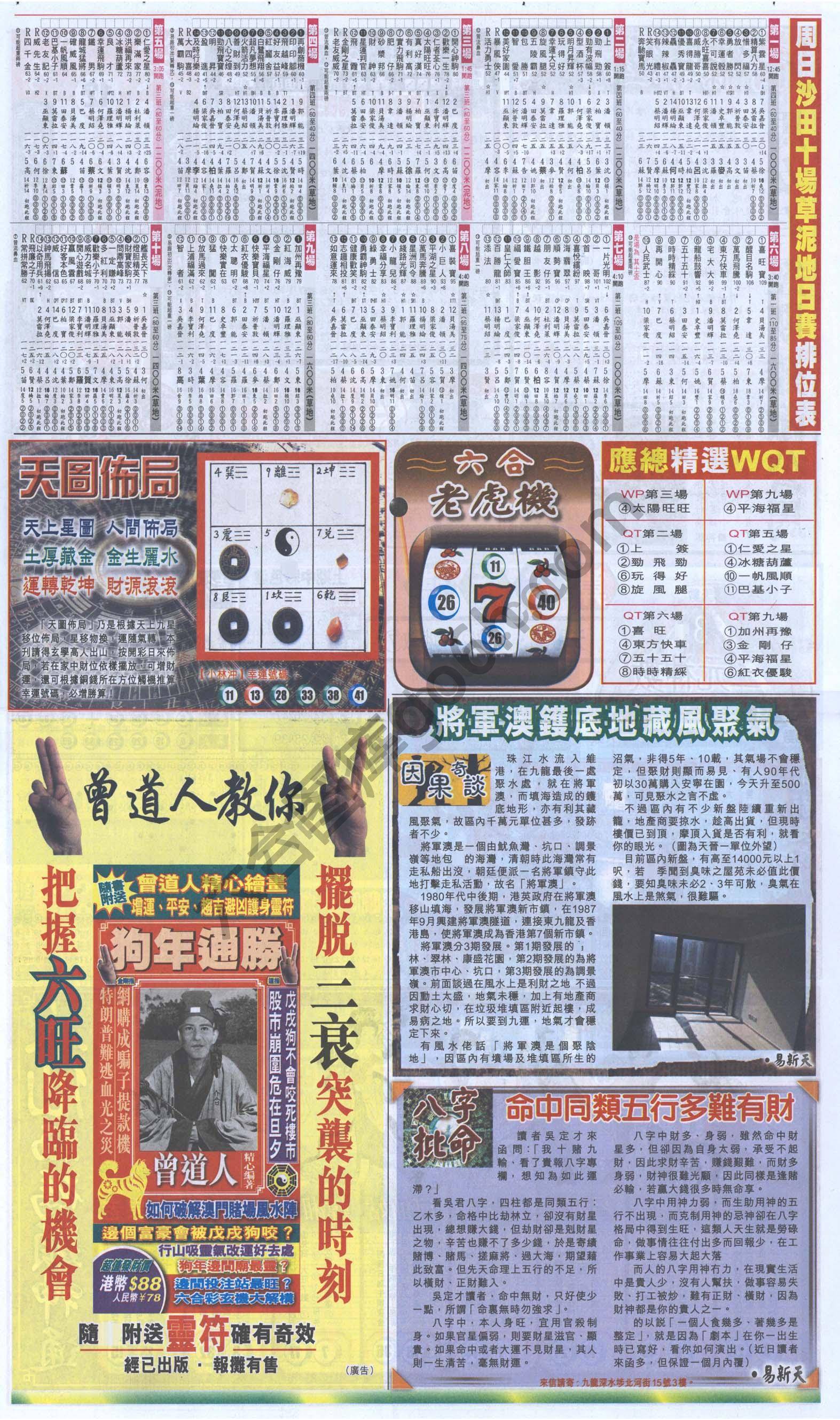跑狗图