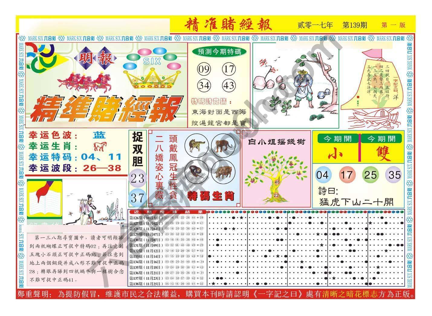 精准赌经报