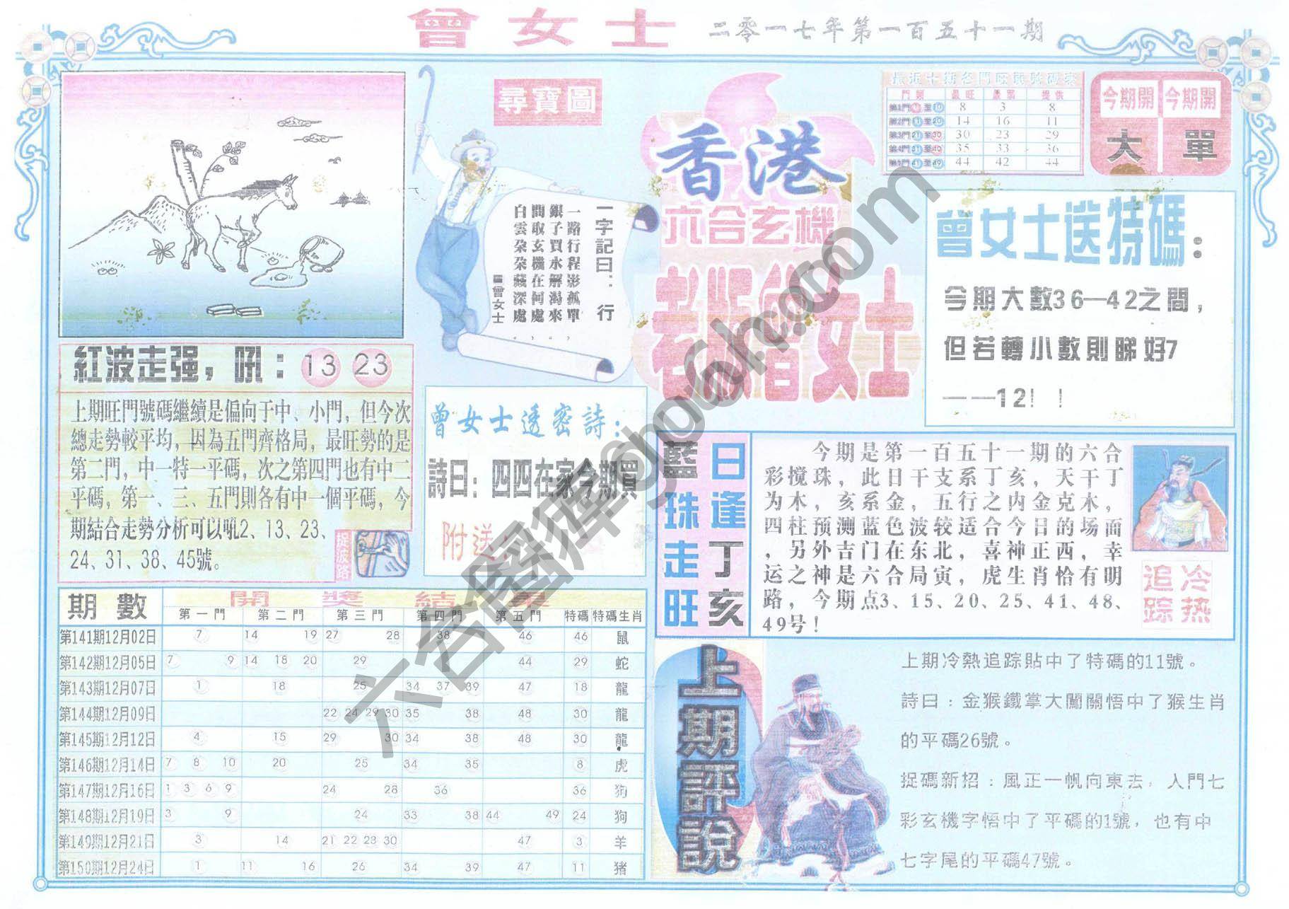 老版曾女士