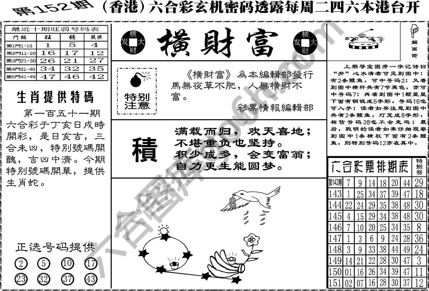 横财富