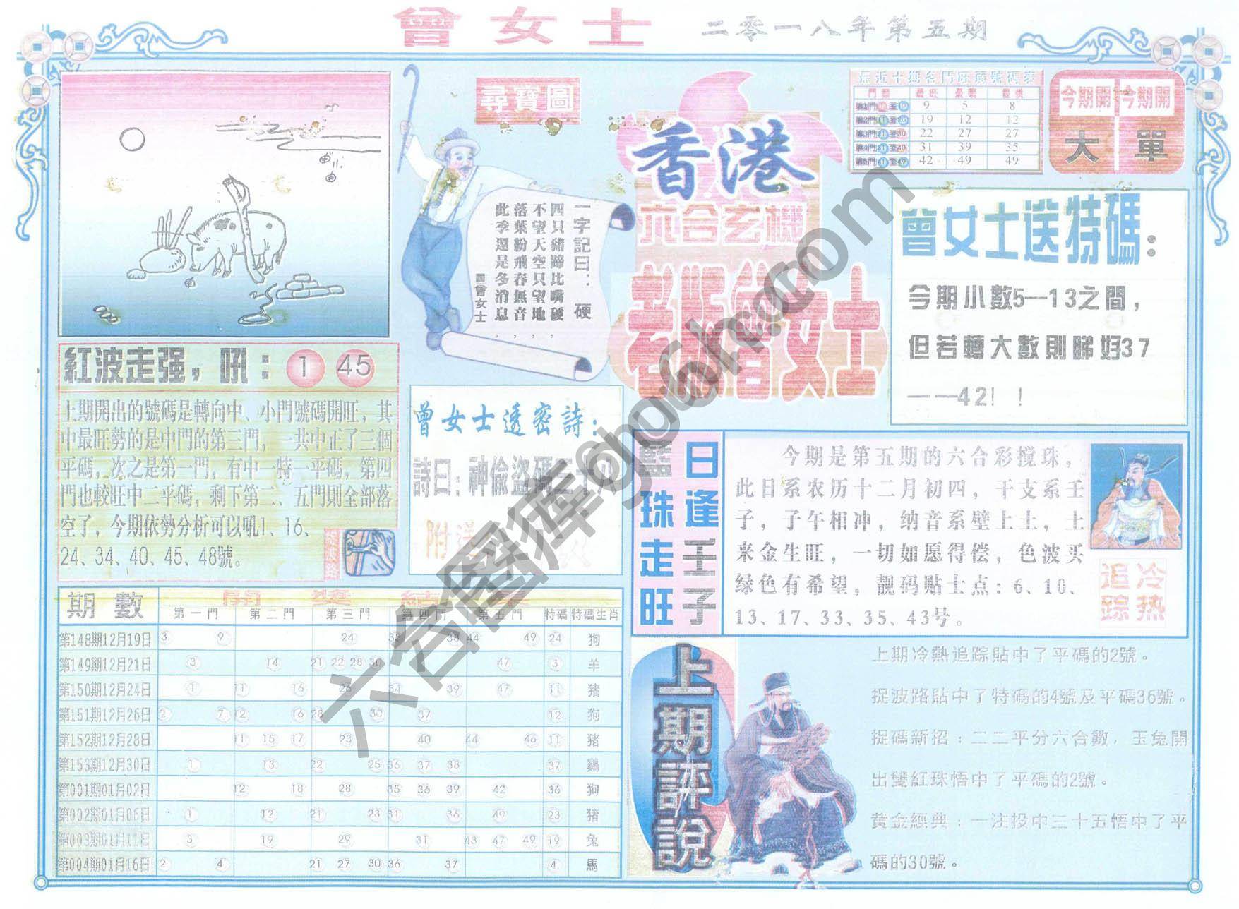 老版曾女士