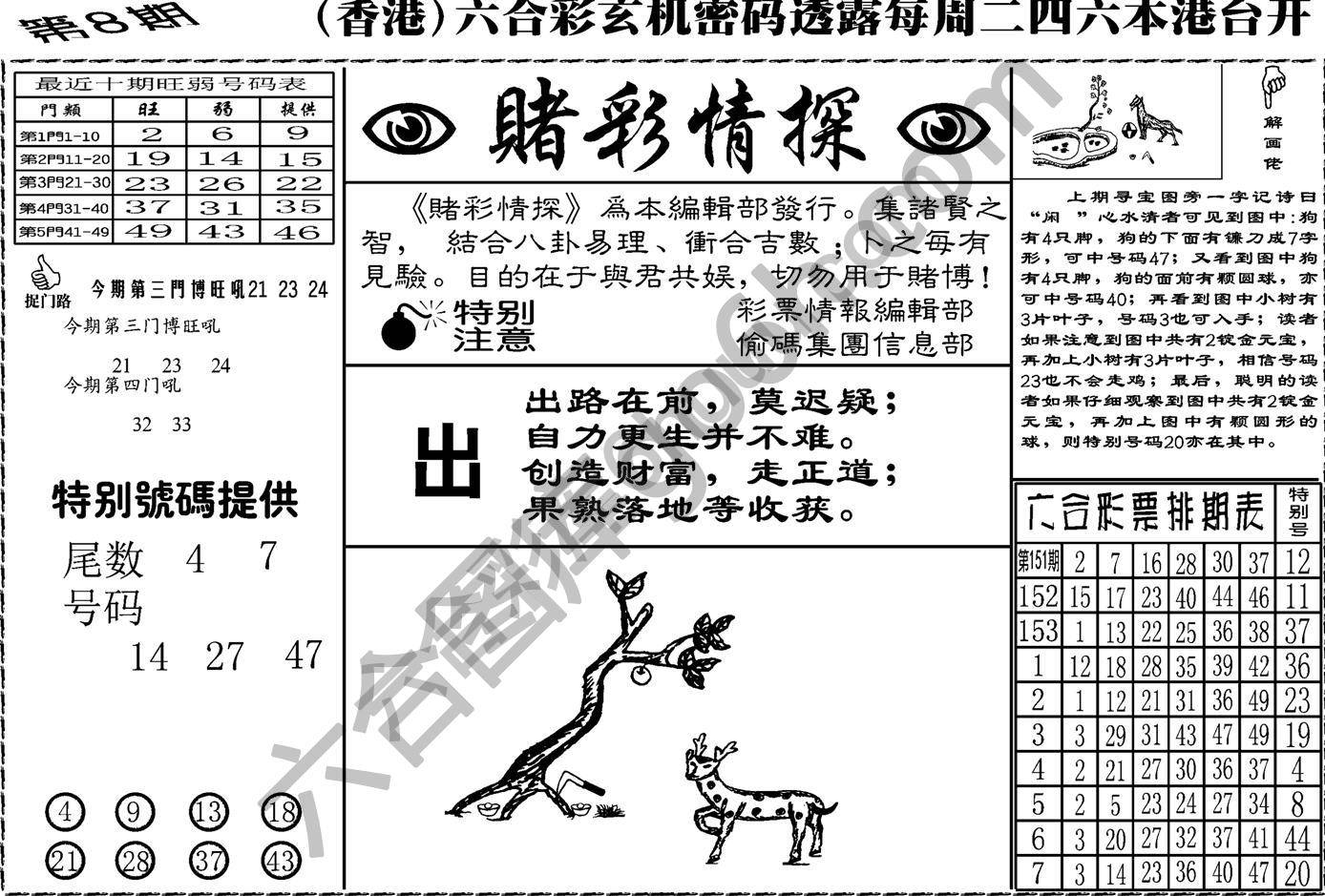 赌彩情探
