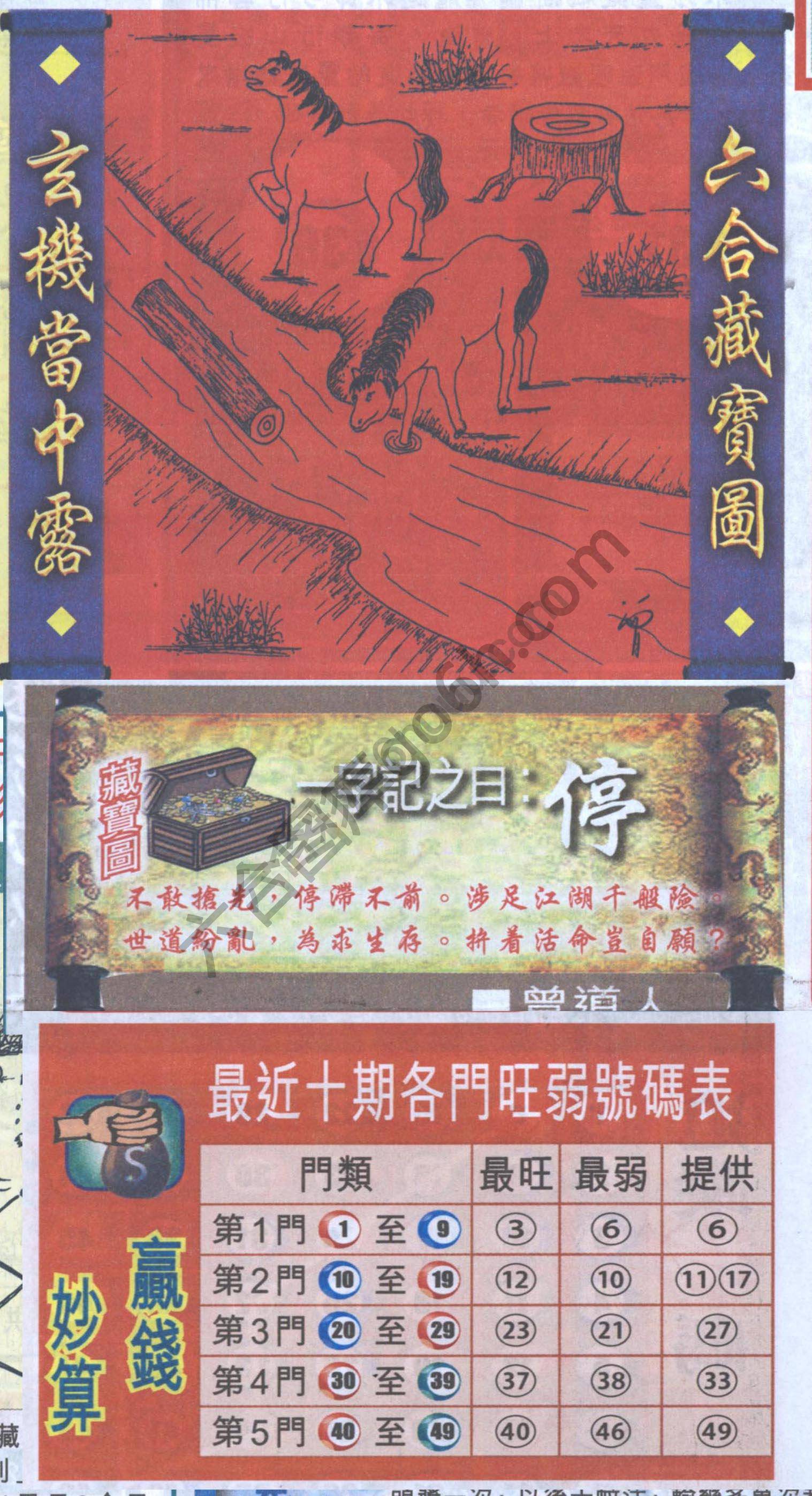 高清跑狗图