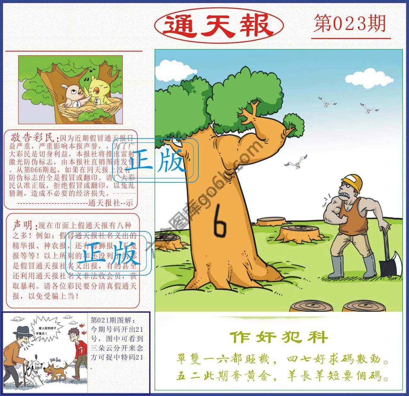 正版通天报