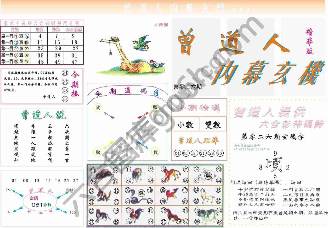 曾道人内幕玄机(精华版)