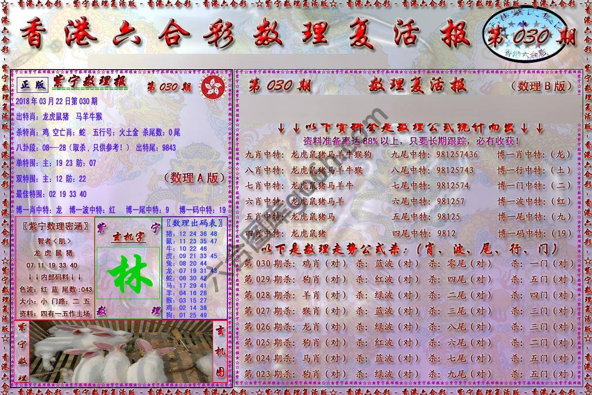 数理复活报