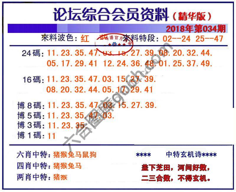 综合会员资料