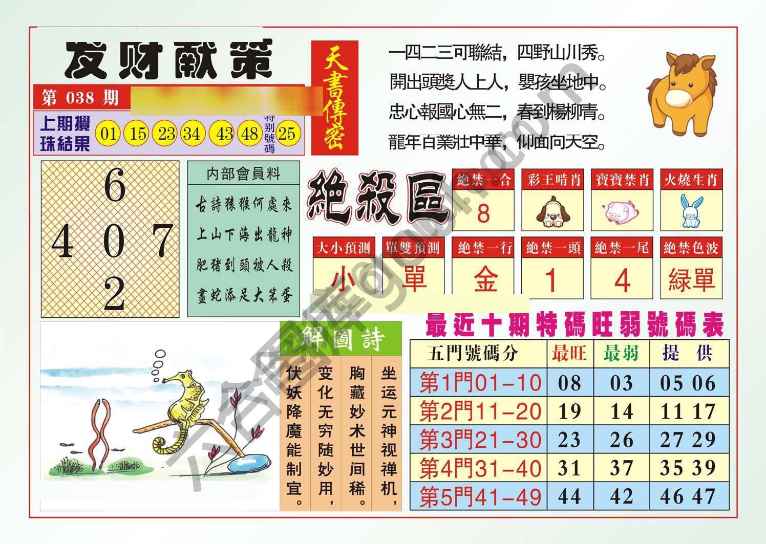 发财献策