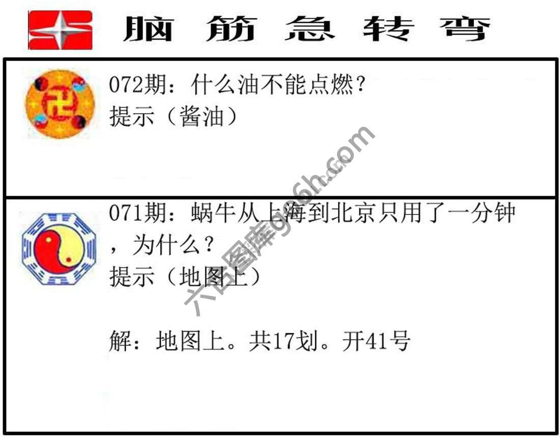 脑筋急转弯