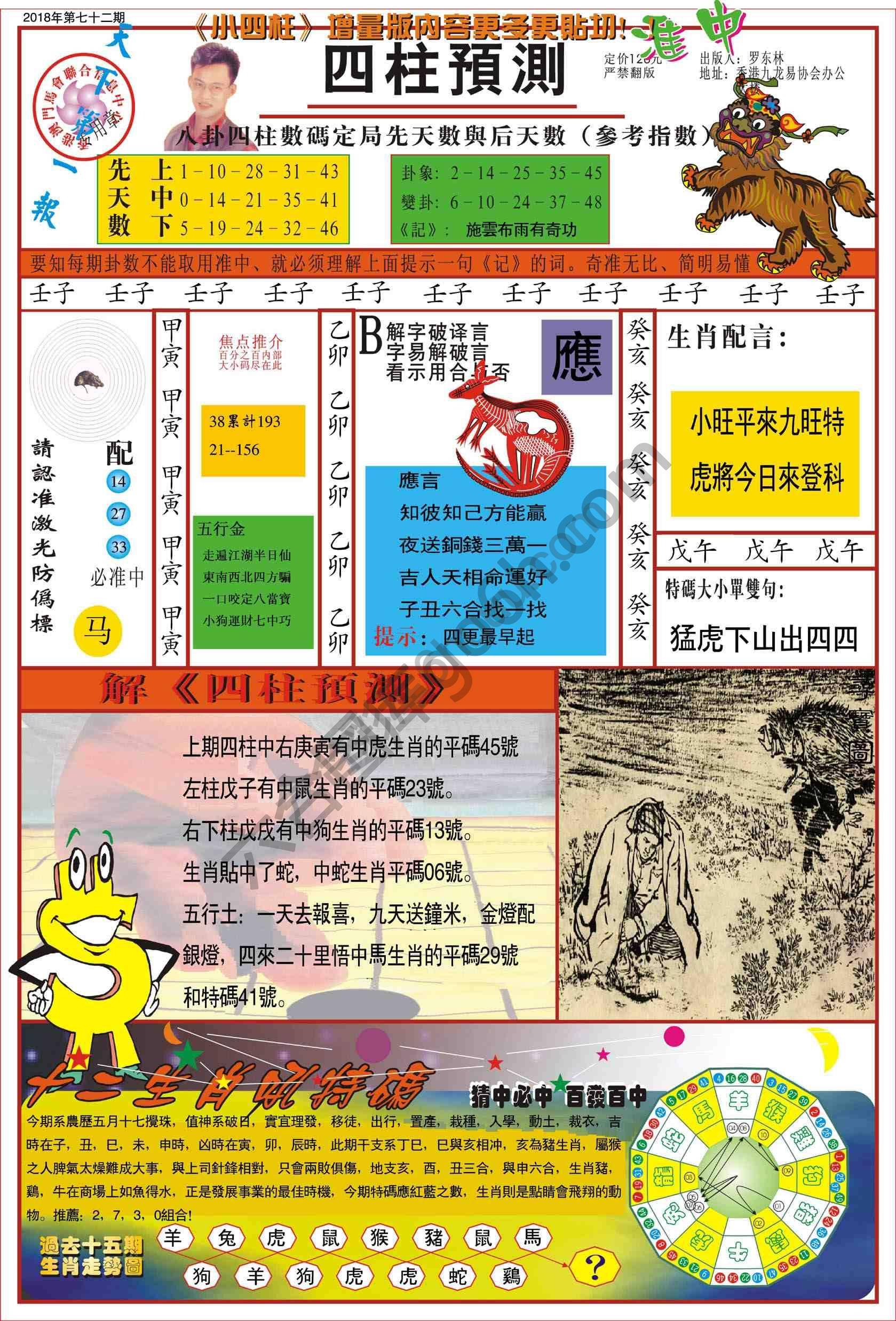 四柱预测