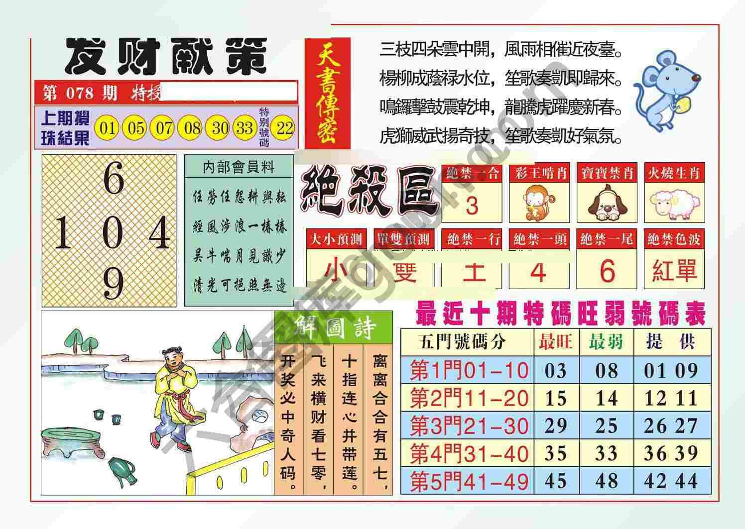 发财献策