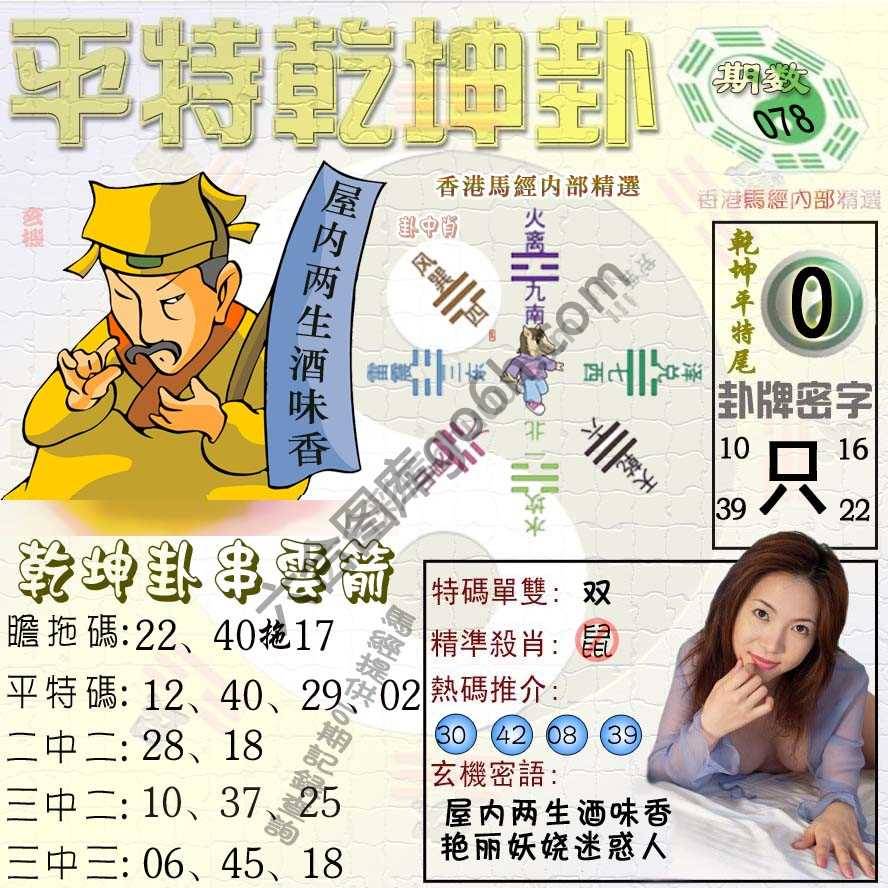 平特乾坤卦