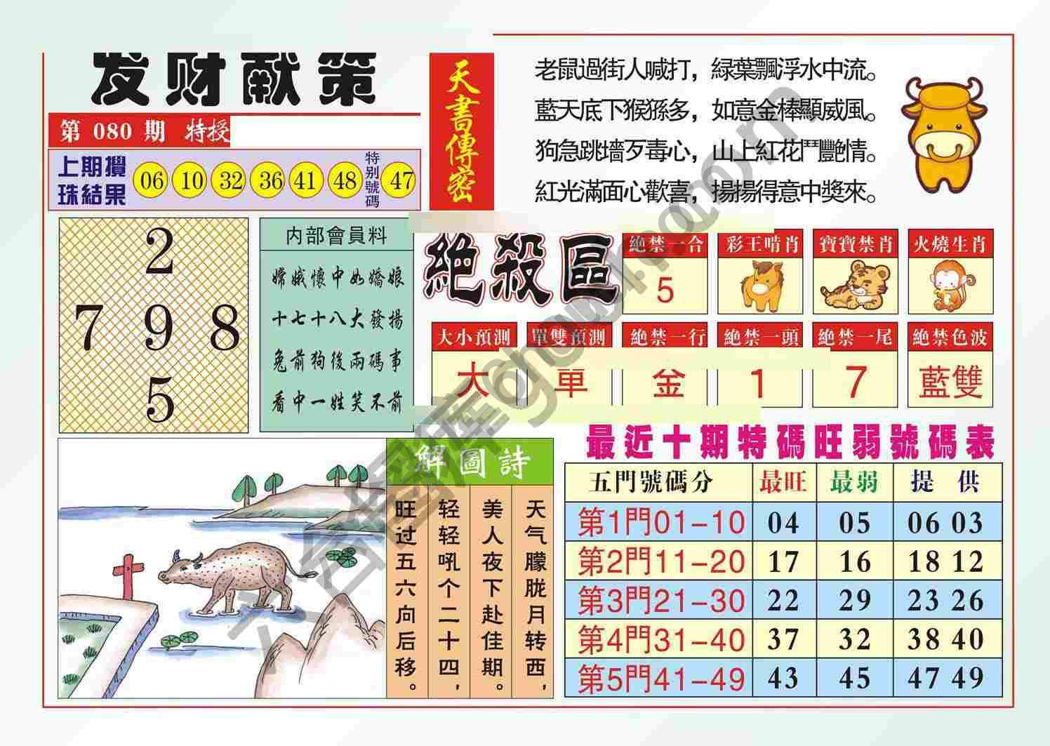 发财献策