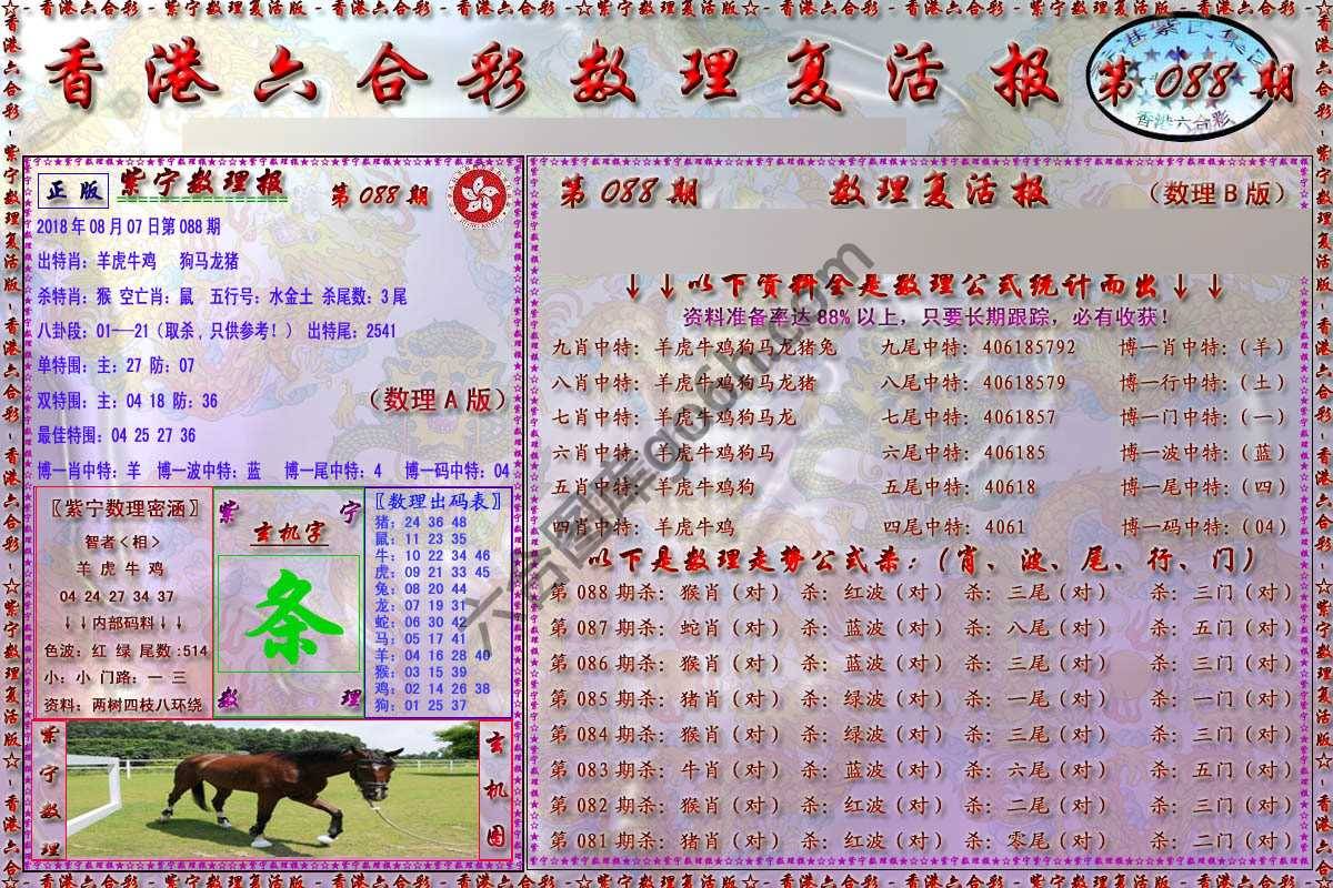 数理复活报