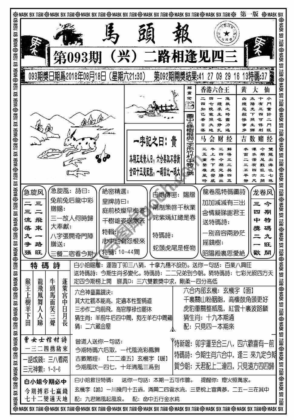 马头报