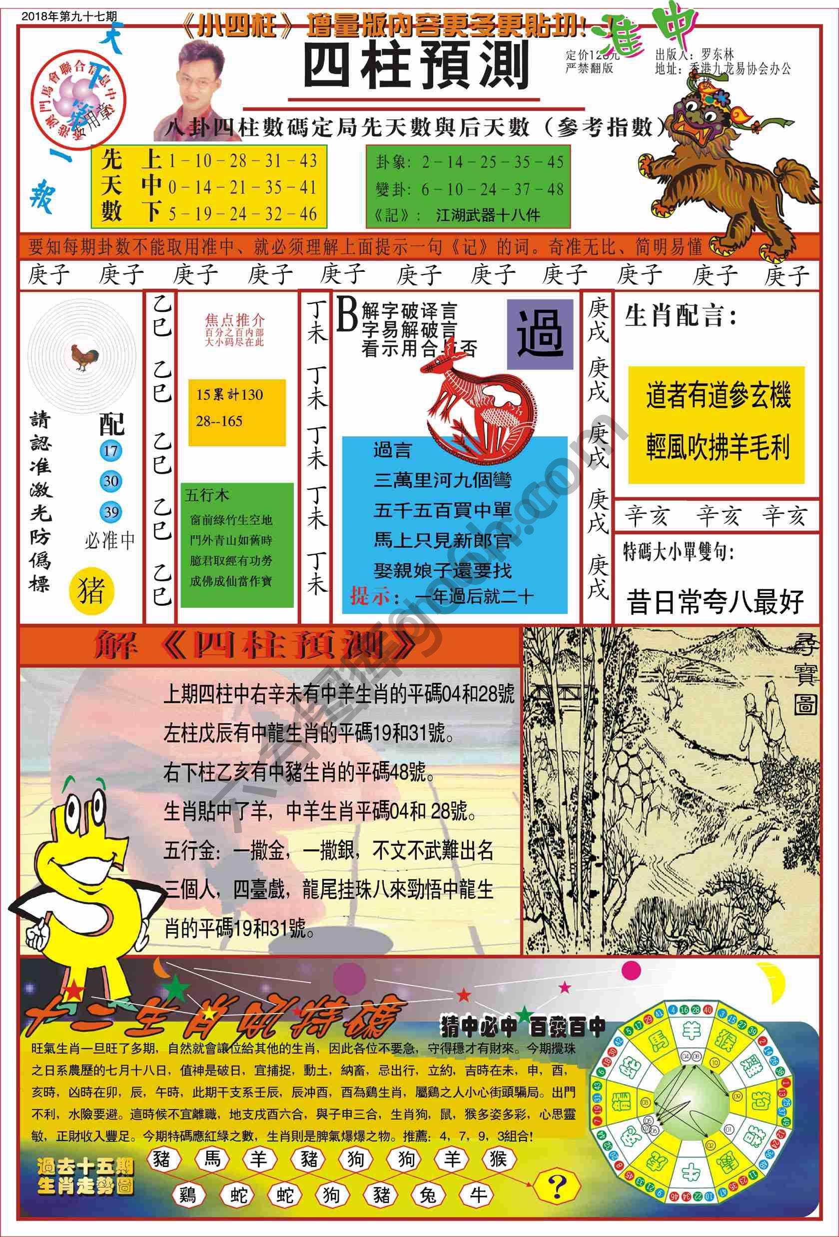 四柱预测