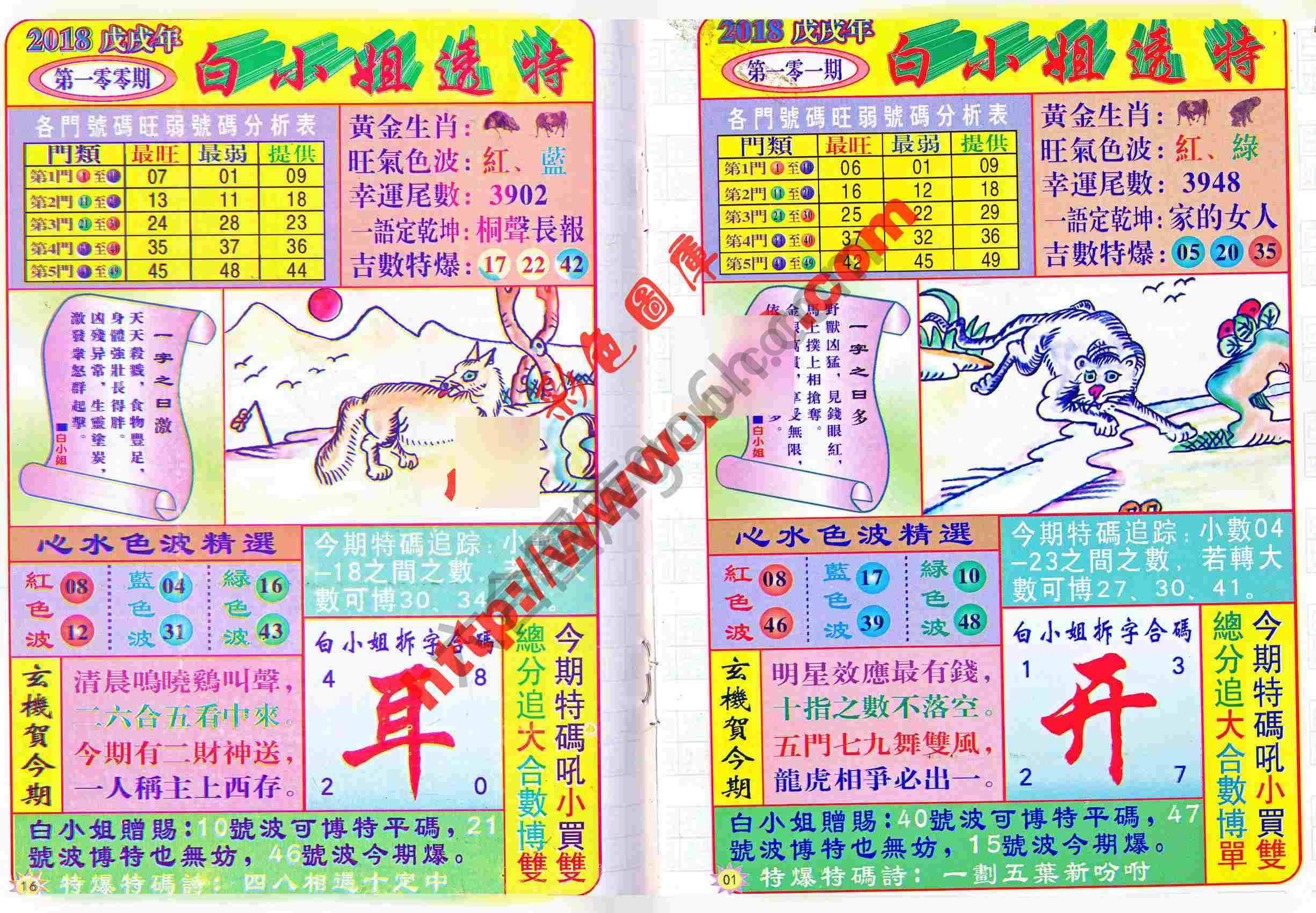 白小姐透特