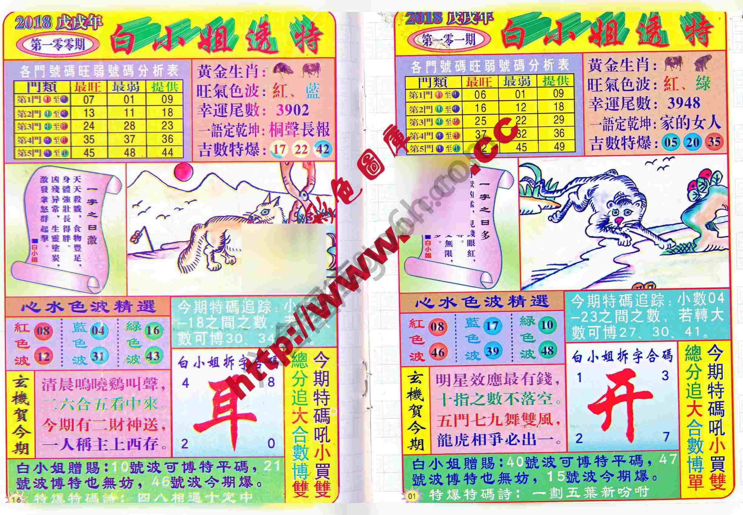 白小姐透特