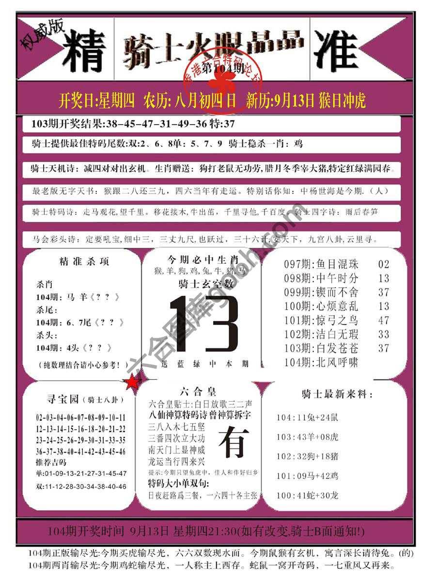 骑士火眼晶晶