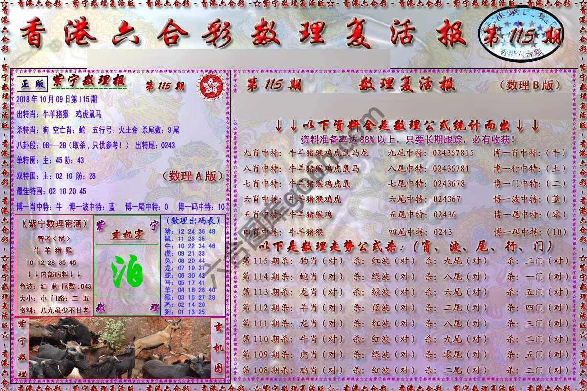 数理复活报