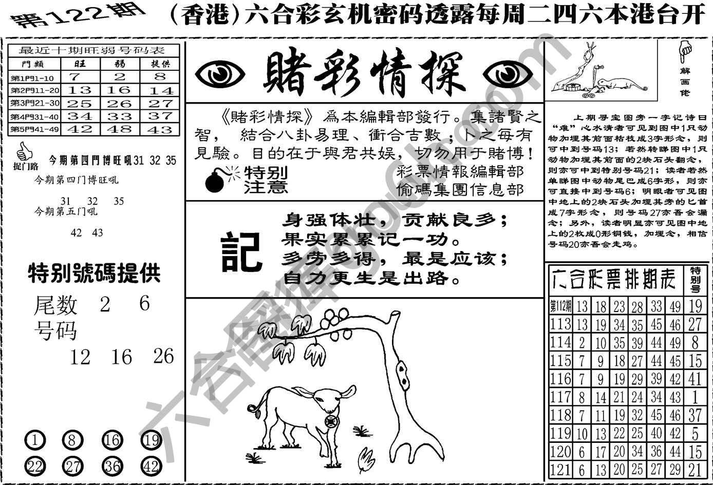 赌彩情探
