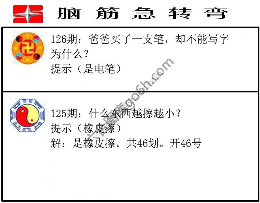 脑筋急转弯
