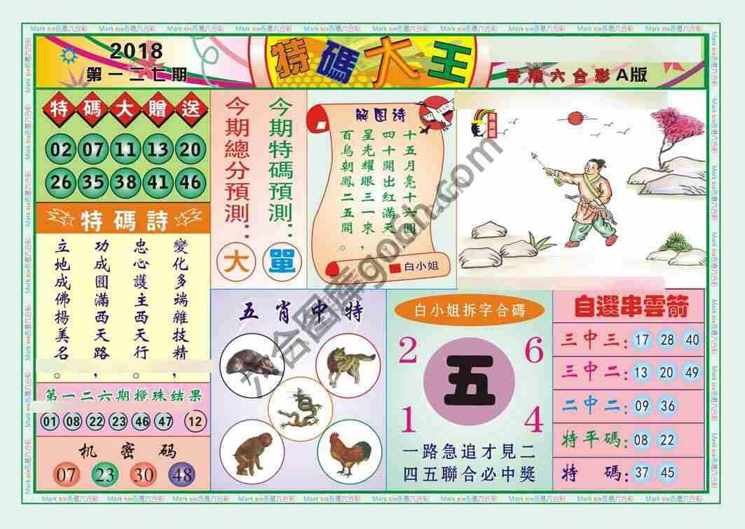 特码大王