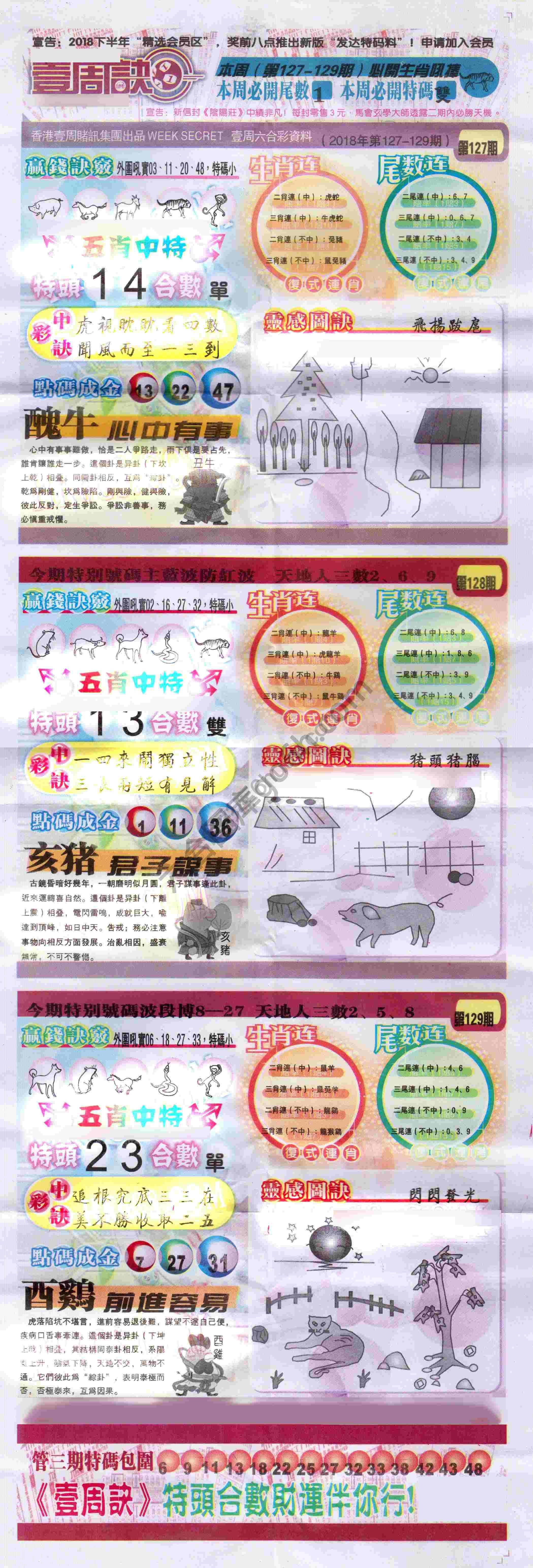 一周决