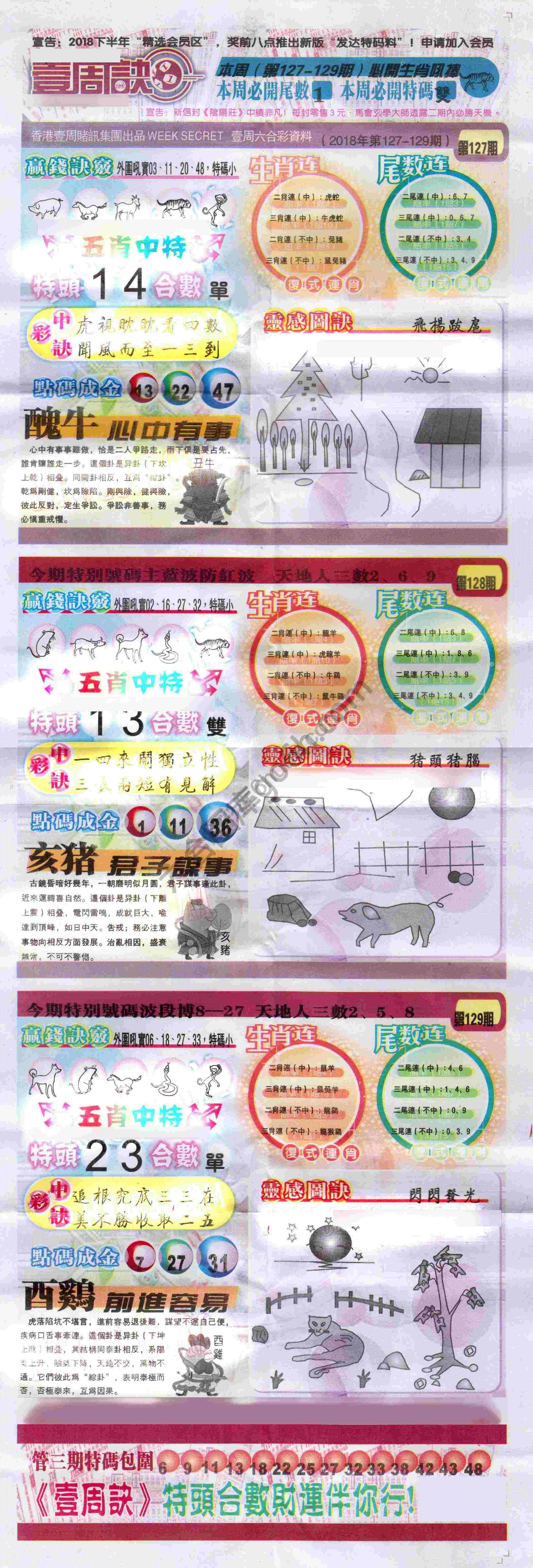 一周决