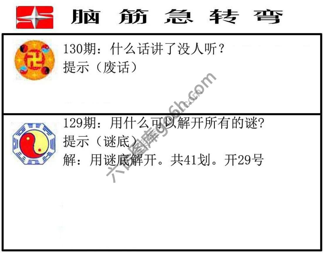 脑筋急转弯