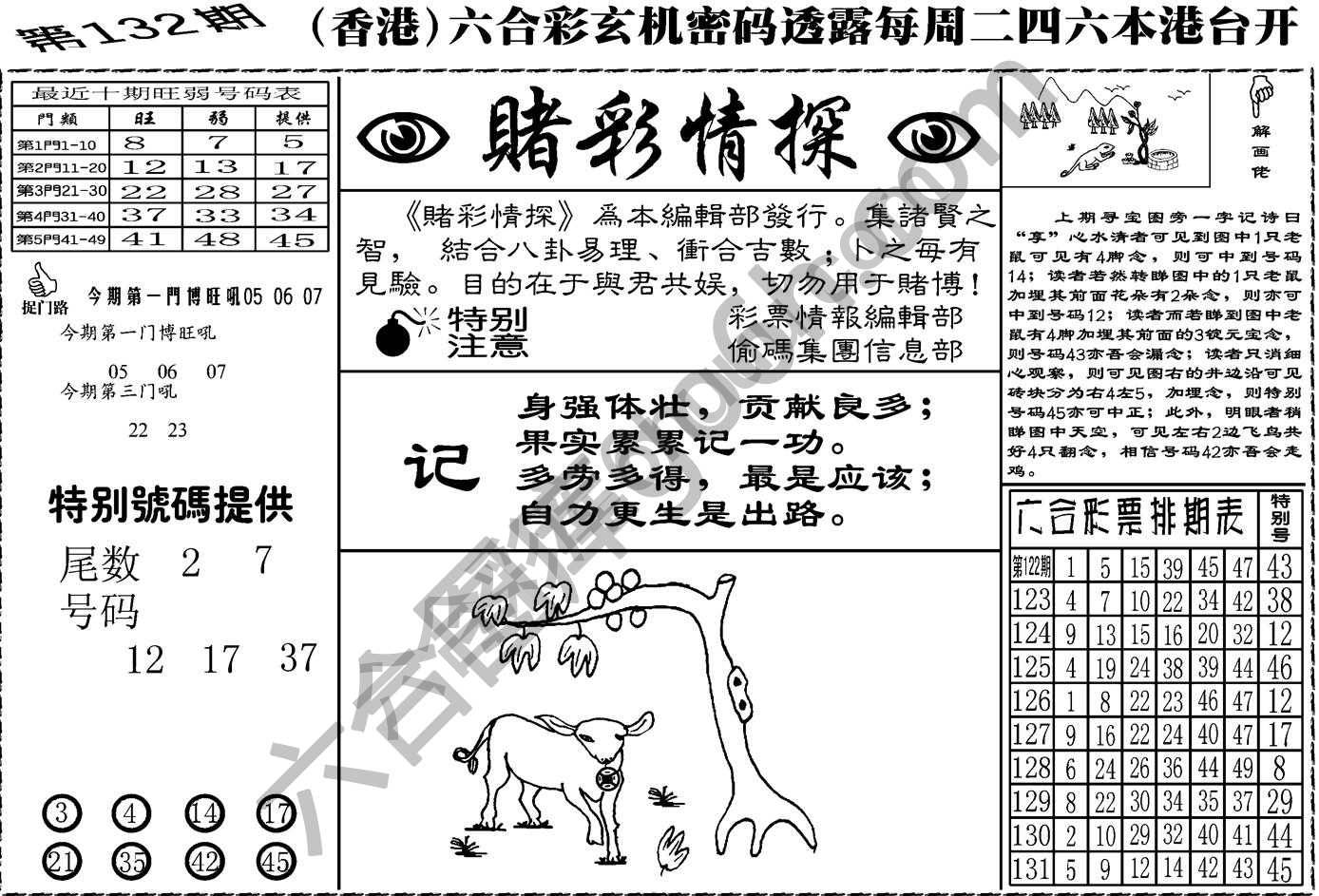 赌彩情探