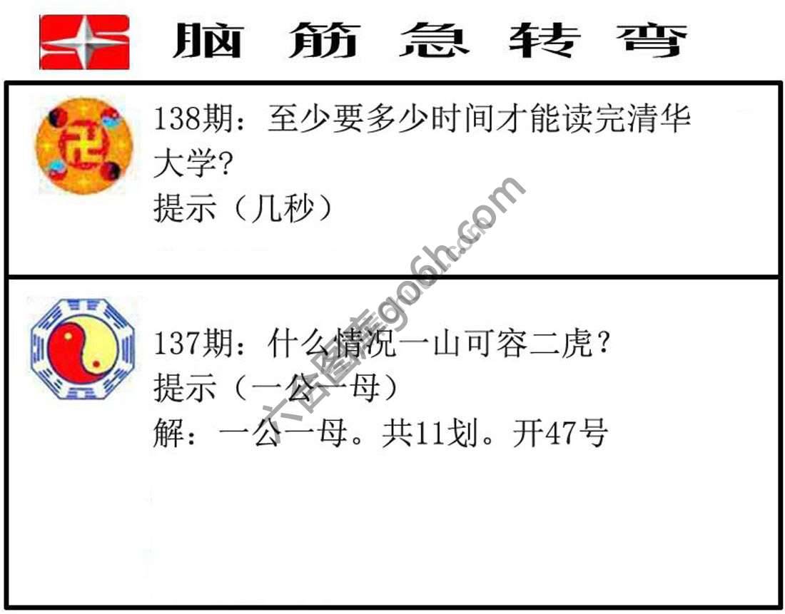 脑筋急转弯